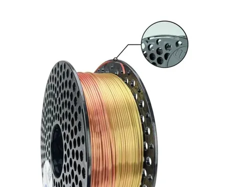 Azurefilm PLA Silk 3D filament 1,75mm Rainbow Harmony 1kg