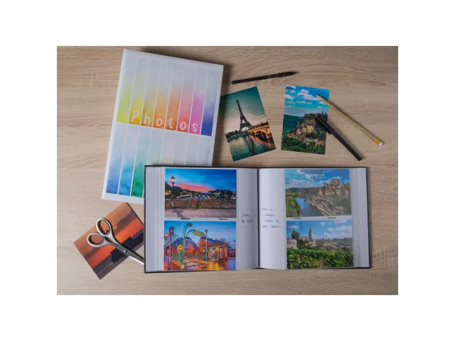 Alb poch 300 photos 22,5x32,5cm Rainbow