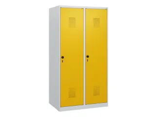 schoollocker,HxBxD 1530x800x500mm,2vak,vak B 400mm,draaigrendel - 2