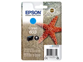 Inktcartridge Epson 603 T03U2 Blauw C13T03U24010 - 1