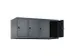 opzetkast,v. locker,4vak.,vak B 300mm,HxBxD 500x1200x500mm