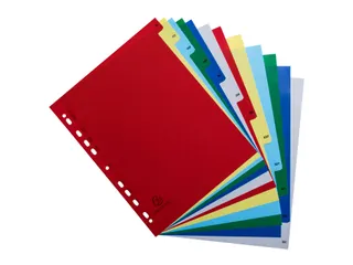 Bedrukte Tabbladen A4+ Jan-dec Assorti Pp 0.12mm 12-delig 11-gaats(FR) - 6