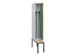 locker met bank,voor scheiding van kleding,HxBxD 2120x300x815mm,1vak