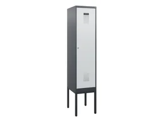 schoollocker,HxBxD 1950x400x500mm,1vak,vak B 400mm,cil.-slot - 2