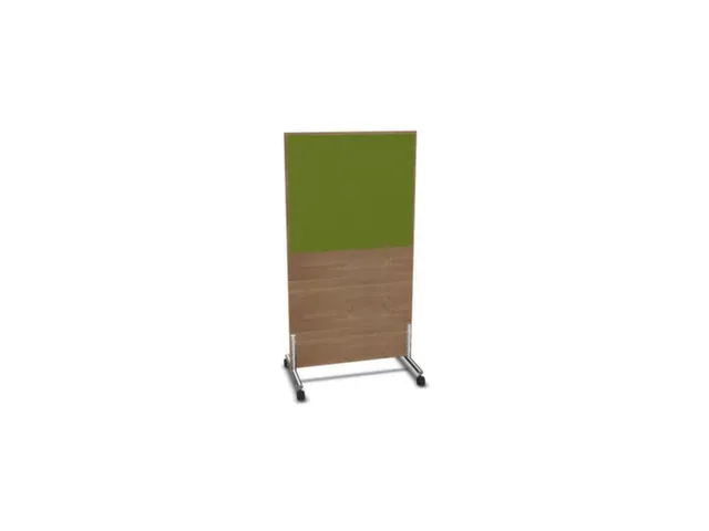 scheidingswand,HxB 1545x800mm,NT-cherry,BN7048-groen
