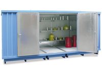 Container Voor Gevaarlijke Stoffen Dubbele Draaideur 2385x2075x1075mm