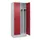 locker voor scheiding van kleding,HxBxD 1950x800x500mm,2vak