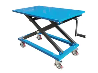 Mobiele heftafel met spindel,draagverm. 350kg,platform LxB 950x600mm - 1