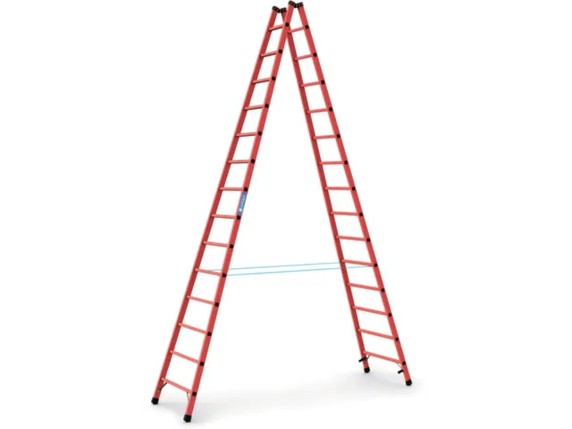 Ladder Met Sporten Bomen/sporten Glasvezel Boom L 4 12M 2X14Sporten