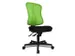 Bureaustoel Zitting Zwart Rugleuning Met Netbekleding In Groen