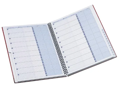 Adresboek Oxford Essentials A5 72vel dubbelspiraal assorti