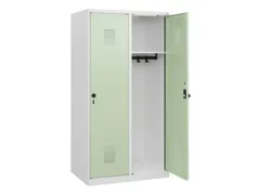 schoollocker,HxBxD 1530x800x500mm,2vak,vak B 400mm,draaigrendel
