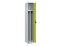 locker voor scheiding van kleding,HxBxD 1850x300x500mm,1vak