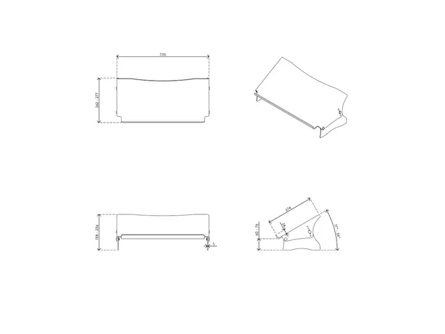 ErgoDoc concepthouder en toetsenbordhouder HV410 A3 transparant