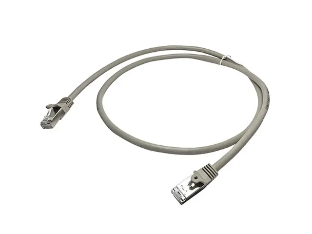 Cat6 patchkabel 1 Meter grijs snagless gigabit netwerkkabel