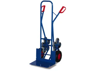 5 Ster Trappensteekwagen 200kg Brede Steekplaat Massief Rubber Banden - 2