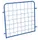 Draadgaaswand,v. etagewagen,HxL 926x1000mm,staal,RAL5010