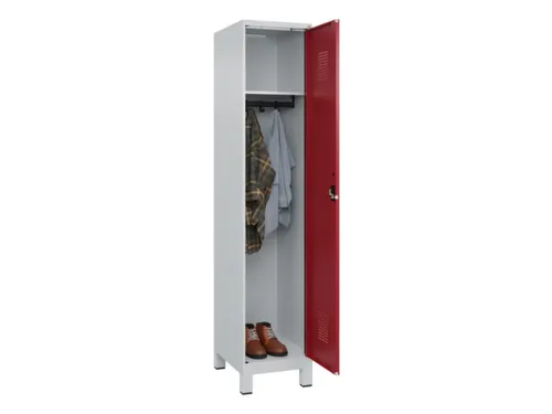 locker,HxBxD 1950x400x500mm,1vak,vak B 400mm,cil.-slot,voeten