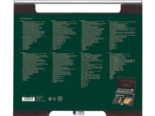Potlood Faber Castell Pitt Monochrome Artist Set Houten Koffer - 4