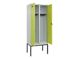 locker voor scheiding van kleding,HxBxD 2120x800x500mm,2vak