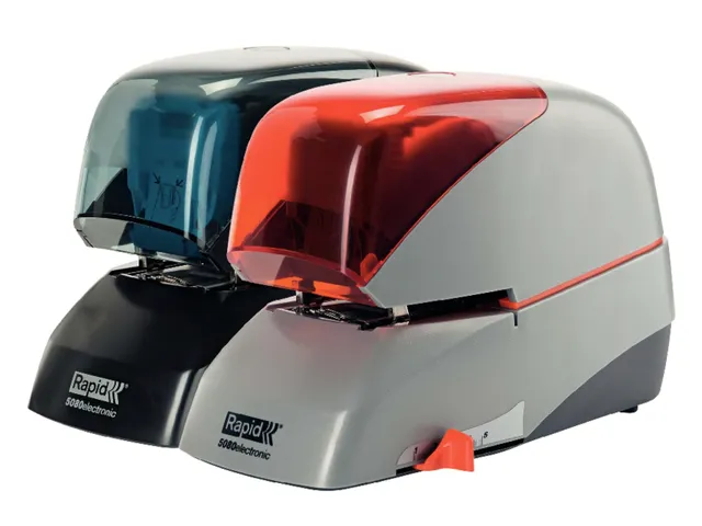 Rapid contactloze elektrische nietmachine 5080E zilver/oranje