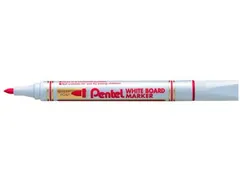 Pentel whiteboardmarker MW85 rood