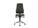 Werkstoel Ergoplus 40 Stof Zwart Esd 450-600mmx460x410-470mm wielen