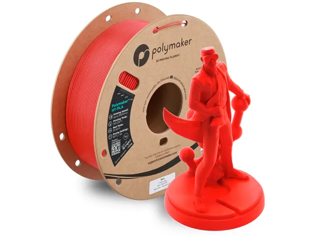 HT-PLA 1,75mm rood 1kg Polymaker 3d filament