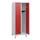 schoollocker,HxBxD 1630x600x500mm,2vak,vak B 300mm,cil.-slot,voeten