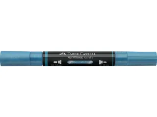 Acrylmarker Faber-Castell Multimark 292 blue metallic - 4