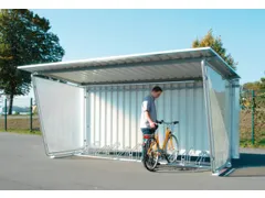 Zijwand,V. Overdekte Fietsenstalling,Aanbouw Links