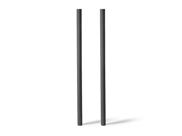 Palen Voor Vergrendelbaar Notitiebord Outdoor Antraciet Grondinvoer