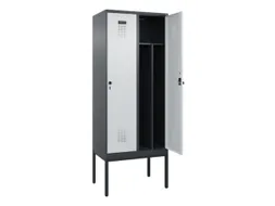 locker voor scheiding van kleding,HxBxD 2120x800x500mm,2vak