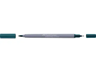 Duo aquarelmarker Goldfaber 158 diep kobalt groen - 3