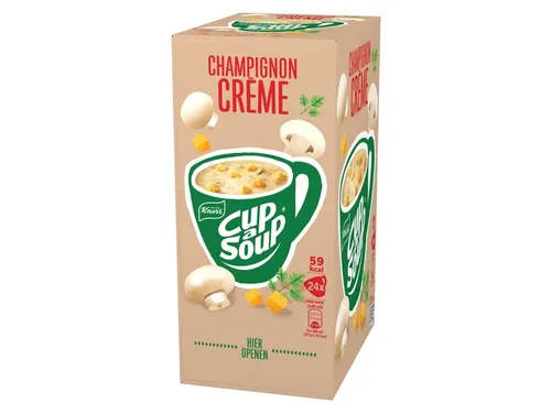 Cup a Soup Knorr champignon crème 140ml doos 24 stuks