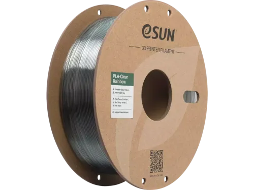 eSUN 3D printer Filament PLA-Clear 1,75mm Paars Blauw Grijs 1kg