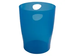 ECOBIN Papiermand 15 Liter Blauw Transparant