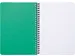 FOREVER spiraalschrift A5 90g geruit groen