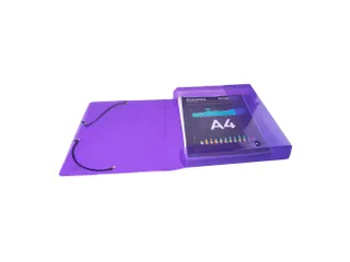 Exabox Archiefdoos A4 40mm Assorti Polypropyleen Crystal Colours - 10
