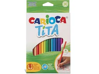kleurpotlood Tita 36 stuks in een kartonnen etui - 2