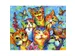 Peinture par numéro chatons