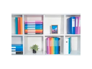 Klasseerdoos PP rug 25mm A4 roze - 3