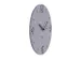 wandklok recycled PET grijs 30 cm.