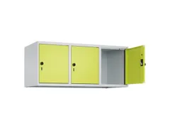 opzetkast,v. locker,3vak.,vak B 400mm,HxBxD 500x1200x500mm