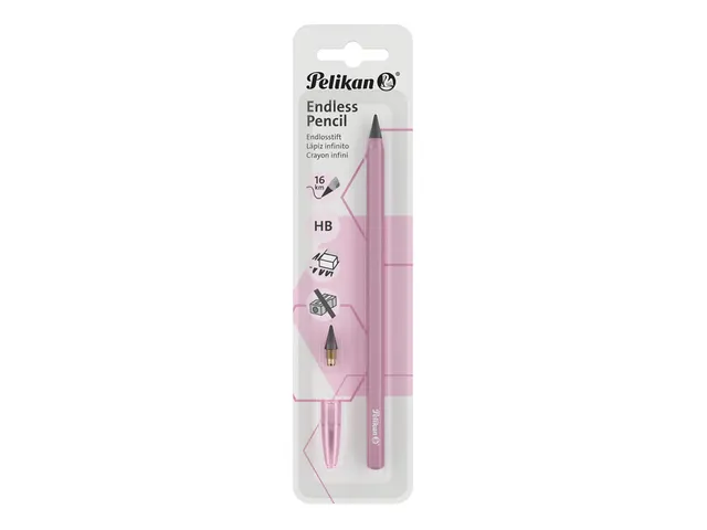 Potlood Pelikan Endless pencil roze HB