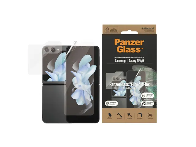 PanzerGlass Screen Protectors Samsung Galaxy Z Flip 5G | Glass & Fi