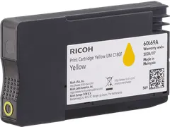 408520 RICOH IJM cartridge yellow 1600