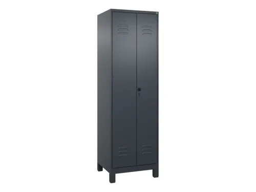 locker voor scheiding van kleding,HxBxD 1950x600x500mm,2vak