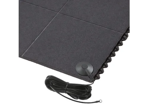 antivermoeidheidsmat,kliksysteem,ESD,HxLxB 19x910x910mm,rubber,geruwd