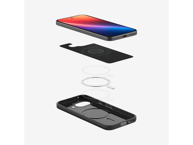 Spigen Case ACS09037 Google Pixel 9A Thin Fit MagFit zwart